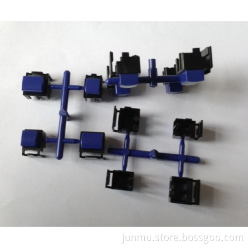 Dual injection plastic button moulding factory
